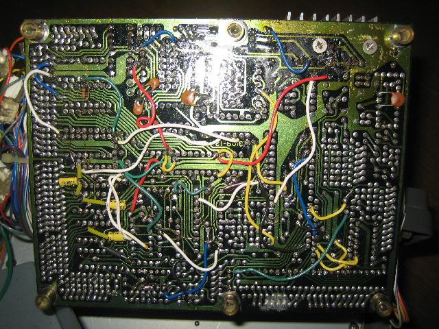 ハム三昧 : TS-930 腐ったスルーホール(表示トラブル)