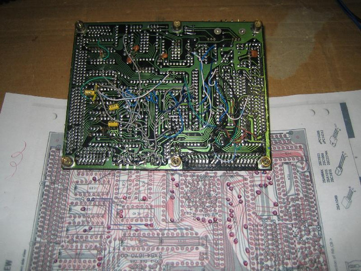 ハム三昧 : TS-930 腐ったスルーホール(表示トラブル)