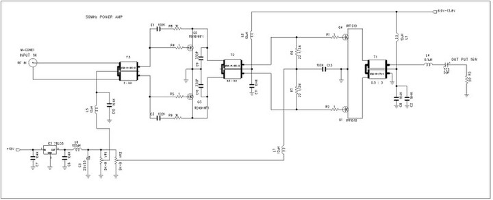 ハム三昧 : 50MHz AMトランシーバー（パワーアンプ）
